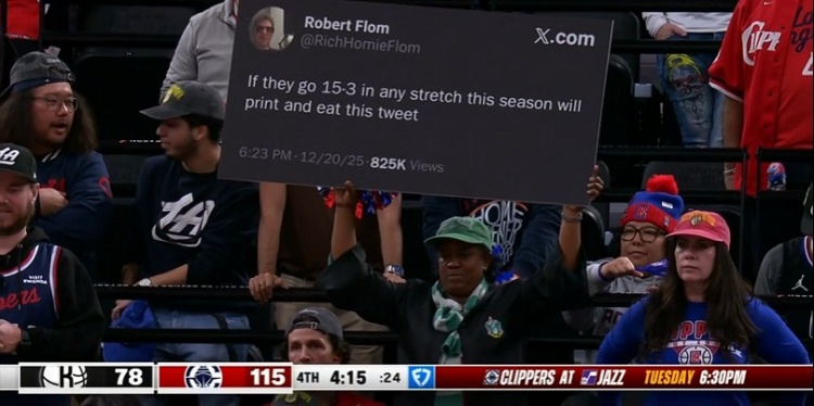 kaiyun中国官网-👍有种！被快船&amp;哈登等众将点名的吃推特球迷 今日直播说到做到