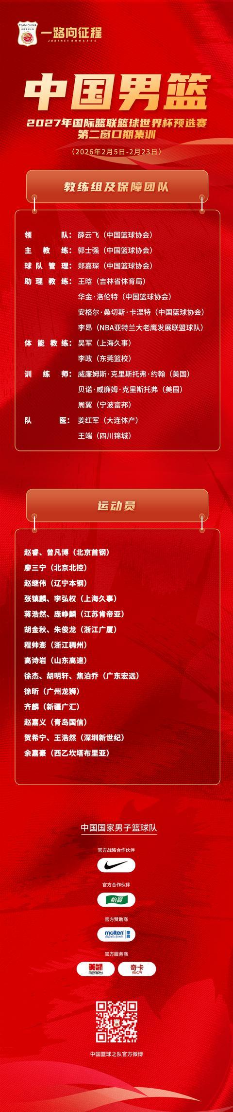 开云网页-广西老表庞峥麟、廖三宁，入选男篮国家集训队！