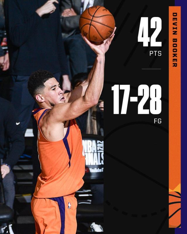 开云app-三节38分复刻科比后仰跳投 布克差点铸就传奇一战